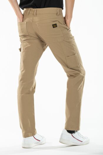 Pantalon streetwear coupe charpentier stretch 4