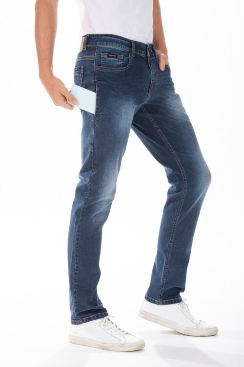 Jeans RL70 Fibreflex® avec poche spéciale smartphone denim stretch used