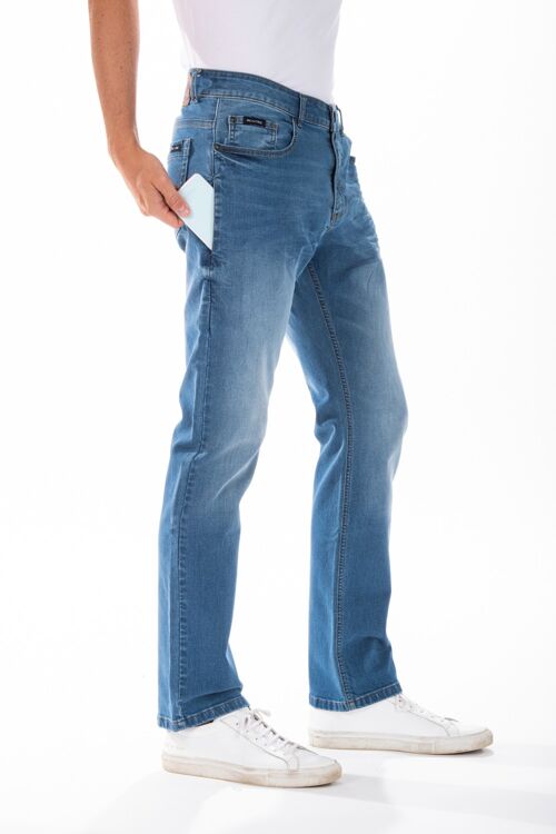 Jeans RL70 Fibreflex® avec poche spéciale smartphone denim stretch brossé