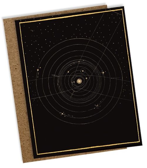 Mini Grußkarte Cosmos 4