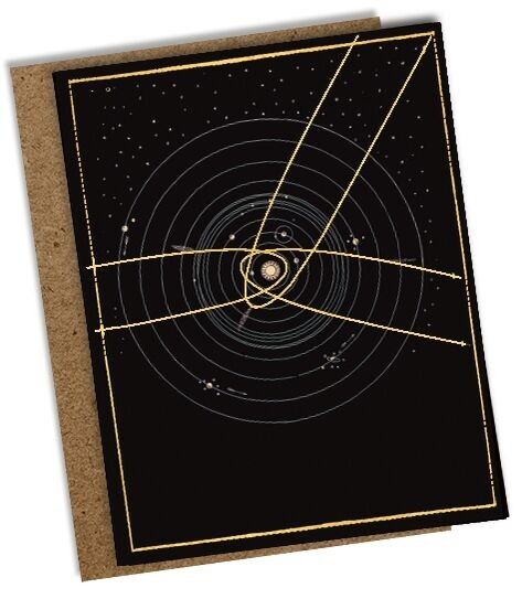 Mini biglietto di auguri Cosmo 4