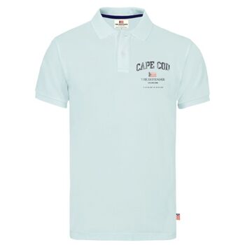 Le polo Defender Erland, bleu clair. S-XXL. 12 PIECES/BOITE 1