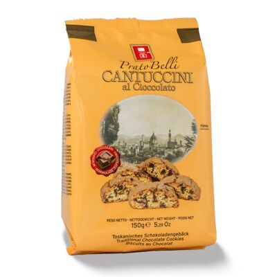 150 GRAMM - BEUTEL - DUNKLE SCHOKOLADE Cantuccini-Chips