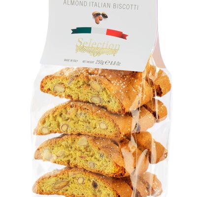 250 GRAMS Large Soft Almonds biscotti