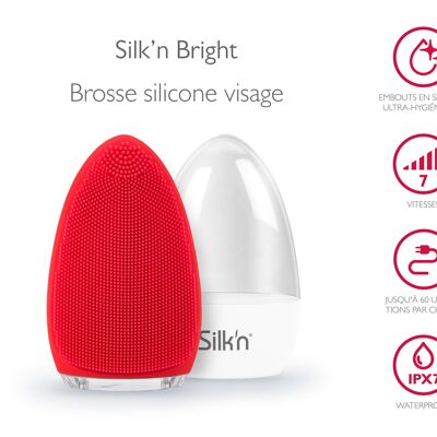 Bright brosse visage Silicone Silk'n FB1PE1001