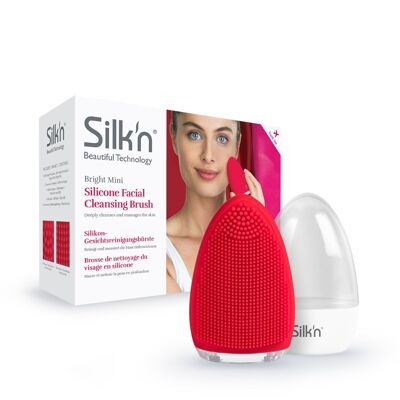 Mini cepillo facial de silicona brillante Silk'n Travel FBM1PE1001