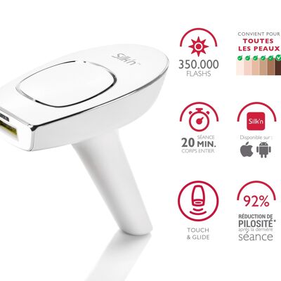 Motion 350,000 flashes for all skin types - automatic calibration Silk'n FGP1PE1001