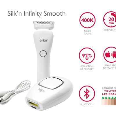 Infinity Smooth + LadyShave W&D + EC Silk'n INF1PE1C1001