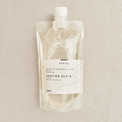 Shower oil refill - Alpine Trail - Large format