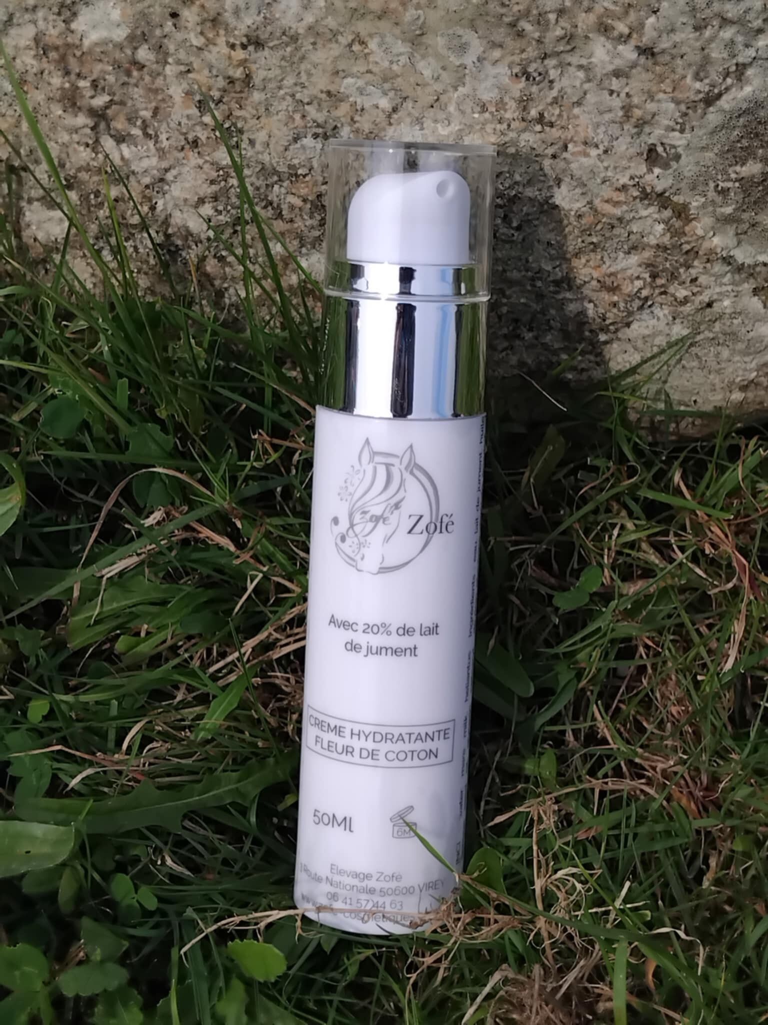 Crema viso FIORI DI COTONE 20% latte di cavalla