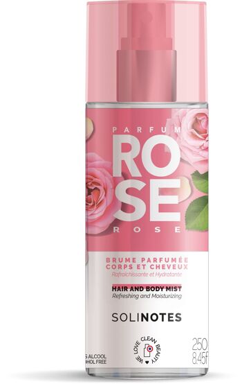 SOLINOTES ROSE Brume parfumée 250 ml