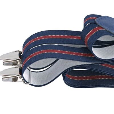 Large Suspenders Navy Alpine