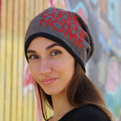 213 Never Land Is Home - Innovative wool beanie hat