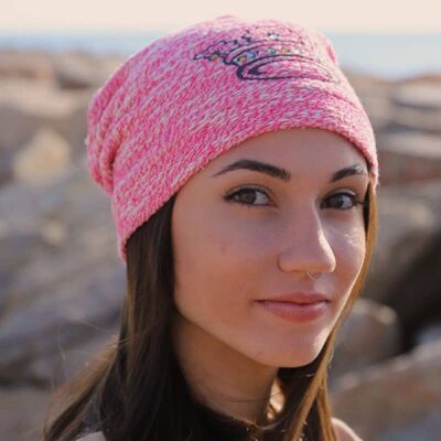 131 Queen Beanie Hat, Colored rhinestones, Printed Beanies