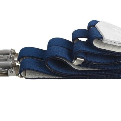 Extra Fine Navy PortoFino Suspenders