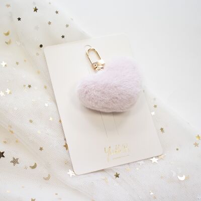 Bag charm - Pompom - Pink