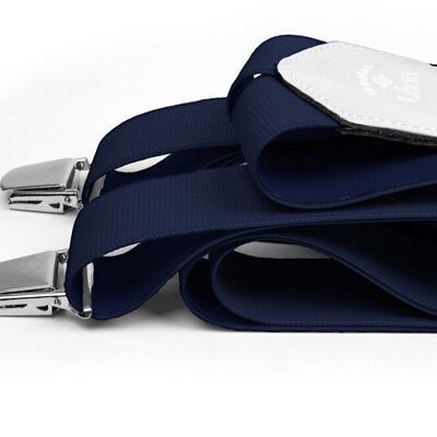 XL suspenders 140 cm Navy Blue Good looks