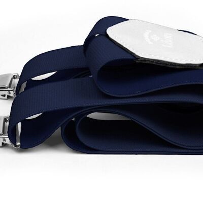 XL suspenders 140 cm Navy Blue Good looks