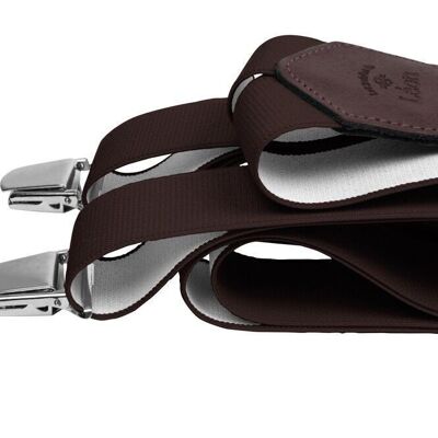 Champions Wide Brown Suspenders