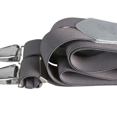 Large Suspenders Stone Gray