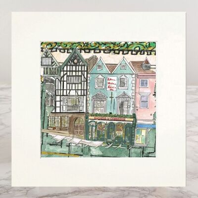 Mounted Print-Windsor Duchess Of Cambridge Pub