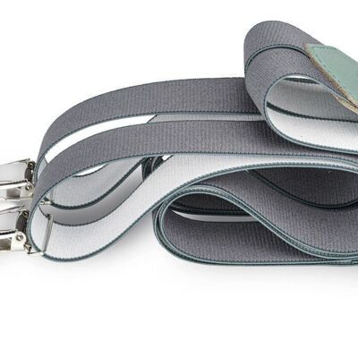 Large Suspenders Gray Gatsby