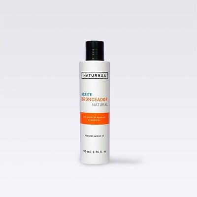 Aceite bronceador natural