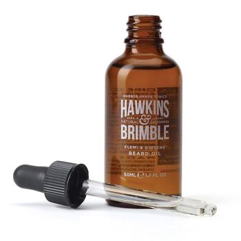 Huile à barbe Hawkins & Brimble (50 ml) 1