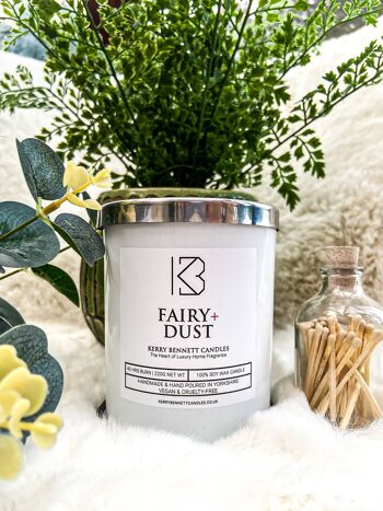 Bougie en cire de soja végétalienne Fairy Dust 220g/30cl 3