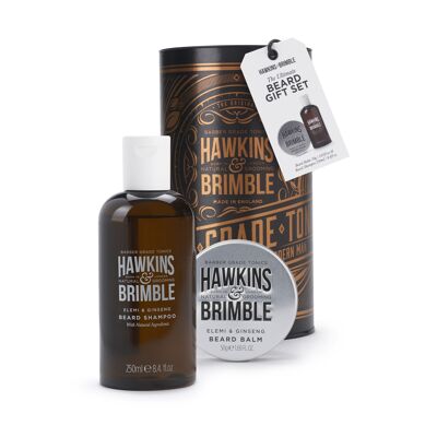 Coffret cadeau Hawkins & Brimble Beard (shampooing et baume à barbe)