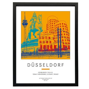 Affiche Düsseldorf 2