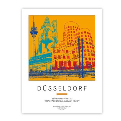 Affiche Düsseldorf