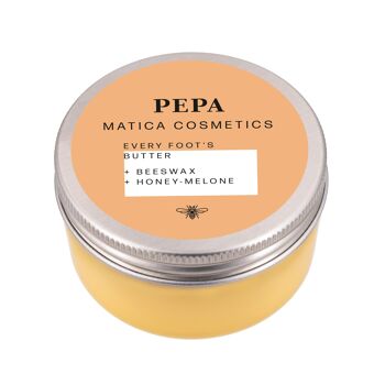 Matica Cosmetics Beurre pour les pieds PEPA - Melon miel 1