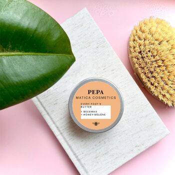 Matica Cosmetics Beurre pour les pieds PEPA - Melon miel 2