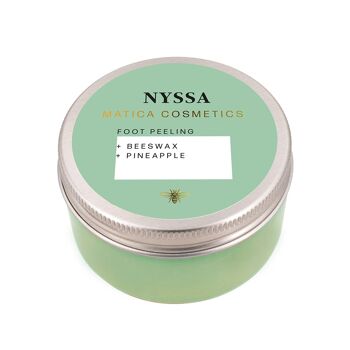 Matica Cosmetics Peeling des Pieds NYSSA - Ananas 1