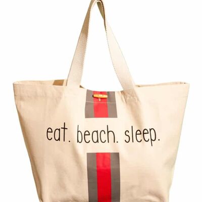 Eat. Beach. Sleep Bag