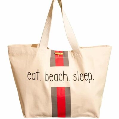 Eat. Beach. Sleep Bag