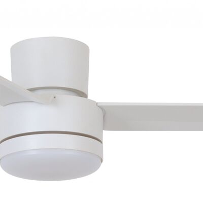 BAYSIDE - Lagoon CTC ceiling fan with remote control LED light, white