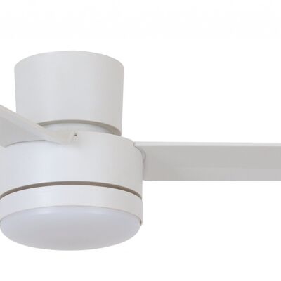 BAYSIDE - Ventilatore da soffitto Lagoon CTC con luce LED telecomando, bianco