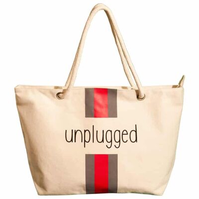 Unplugged Beach Bag