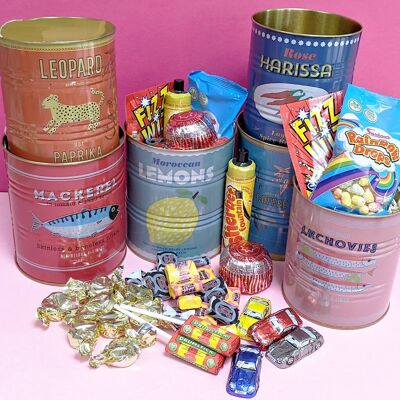 Dulces Retro En Latas Retro - Lata De Anchoas