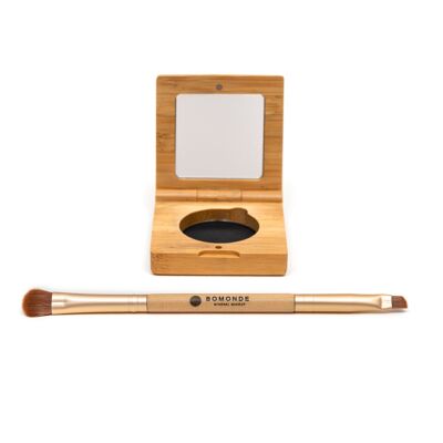 Vegan Mineral Eyeliner palette and brush set - 100% Natural Makeup