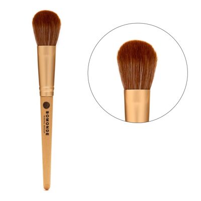 Vegan Medium Powder Makeup Brush - Synthetic Hair