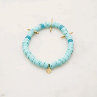 Bracelet Lagunela - Doré Turquoise