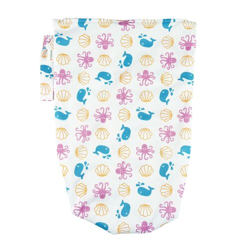 MuslinZ Wet Bag - Sealife Print