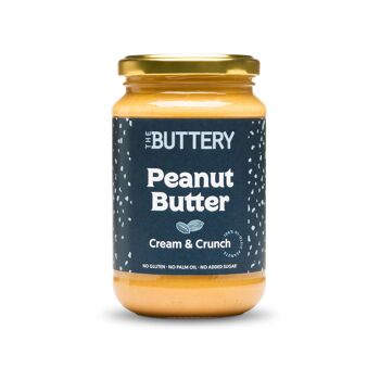 Crème au beurre de cacahuète et croustillant – 350g 2