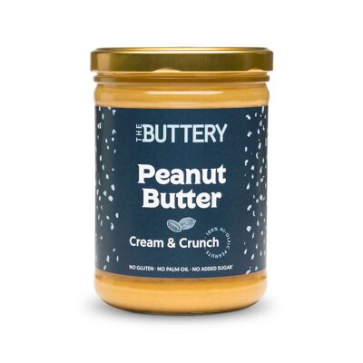 Crème et croquant au beurre de cacahuète – 800g