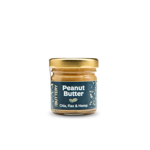 Peanut Butter with Chia, Flax & Hemp – 40g