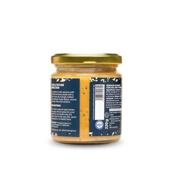 Beurre de cacahuètes au chia, lin et chanvre – 220g 3