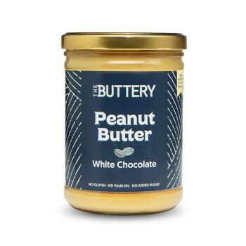 Beurre de Cacahuète au Chocolat Blanc – 800g 1